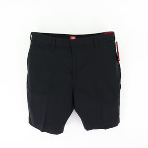 Dickies Bermuda Shorts Girls 20 Black Classic Fit Easy Care Sits Below Waist NWT